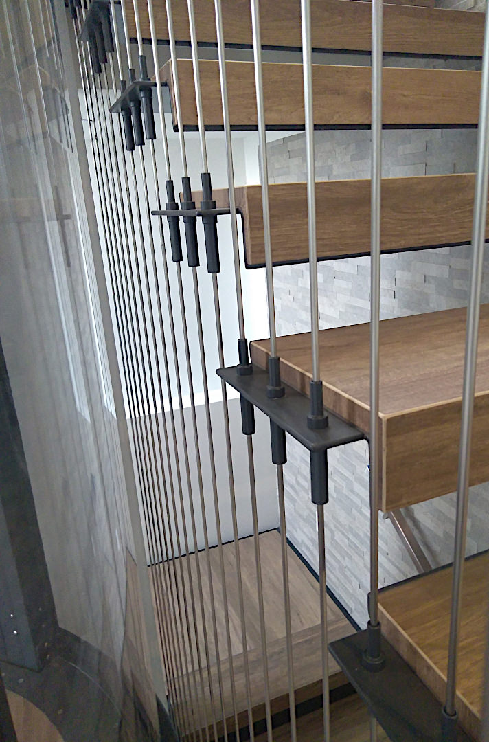 Elevator-Steel Stairs System